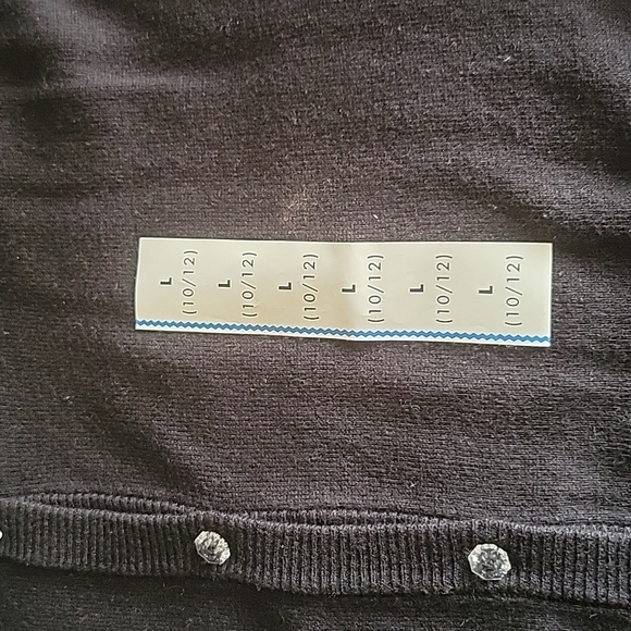 Big girls button front sweater - Picture 2 of 4